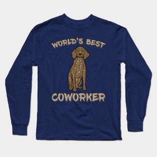 German Shorthaired Pointer World's Best Coworker Long Sleeve T-Shirt